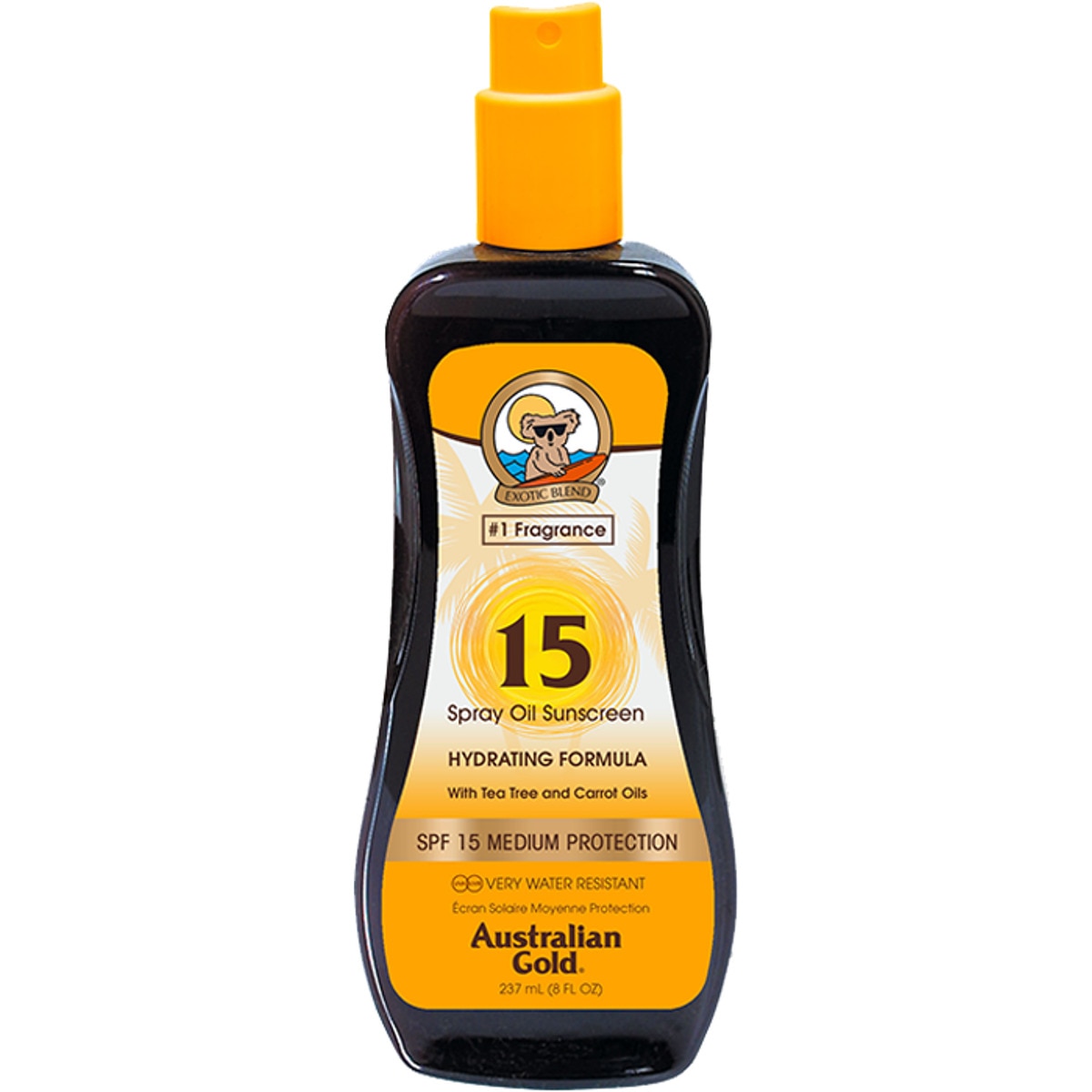 Imagem 0 de Protetor Solar em Spray SPF 15 com Óleo de Melaleuca e Cenoura