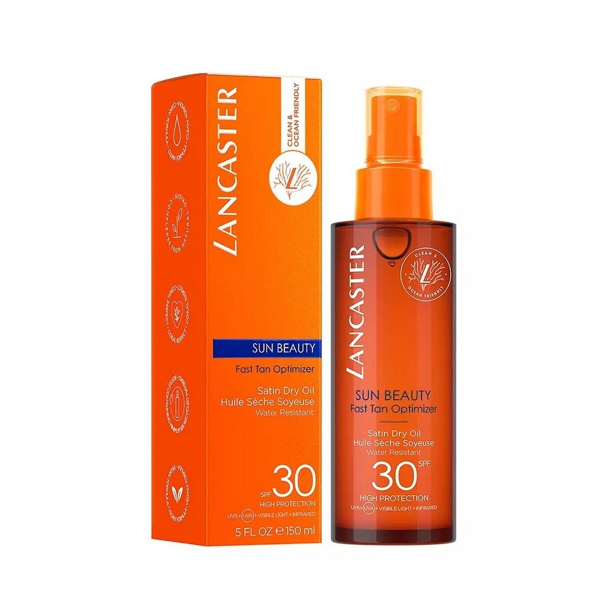 Protetor Solar Tan Optimizer Óleo Seco Satin SPF 30 - 150 ml 2