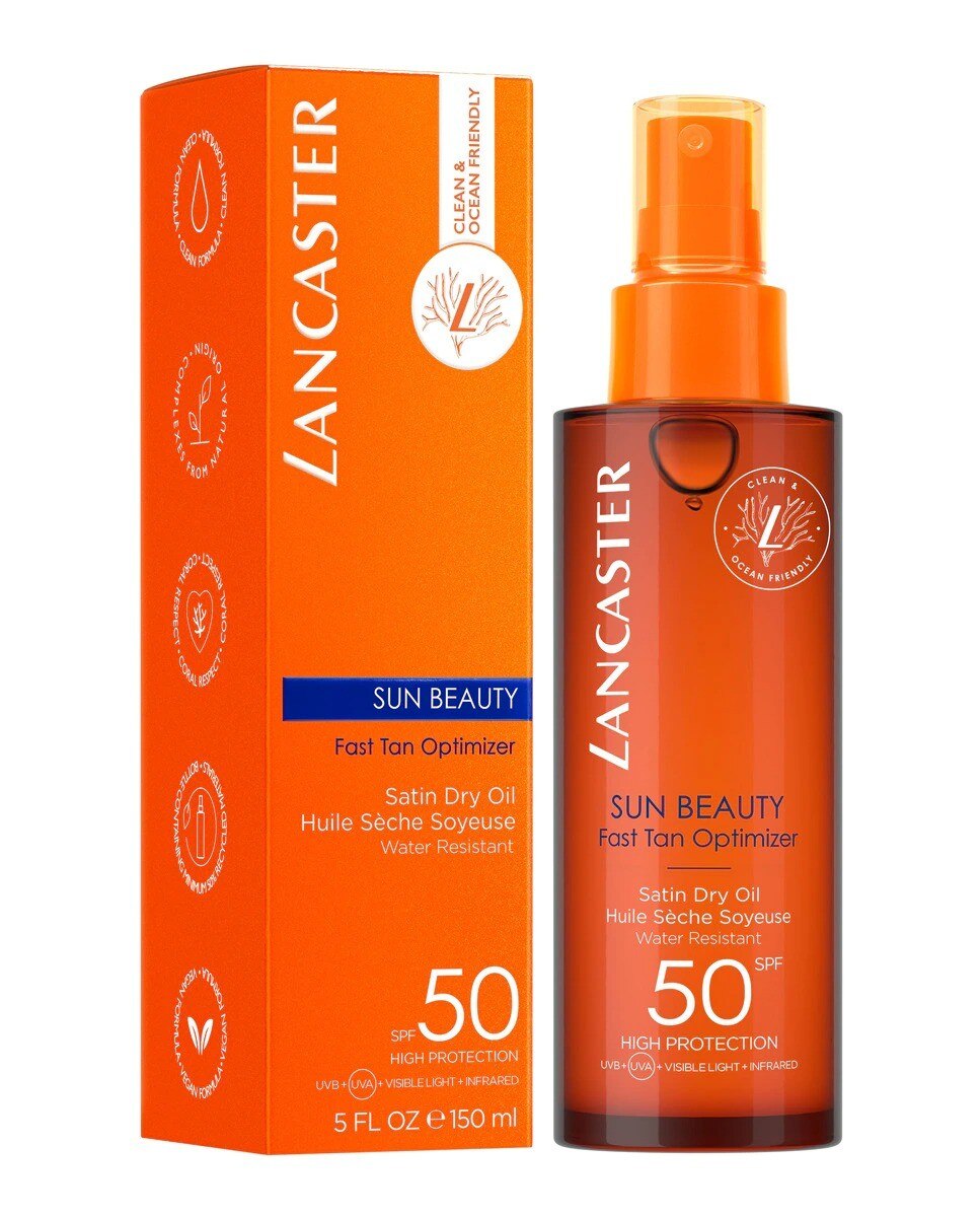 Protetor Solar Tan Optimizer Óleo Seco Satin SPF 50 - 150 ml 2