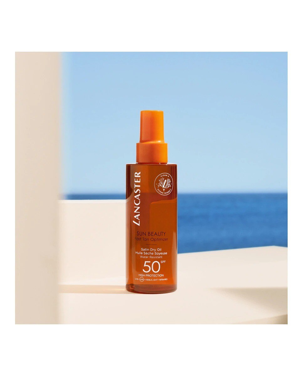 Protetor Solar Tan Optimizer Óleo Seco Satin SPF 50 - 150 ml 4