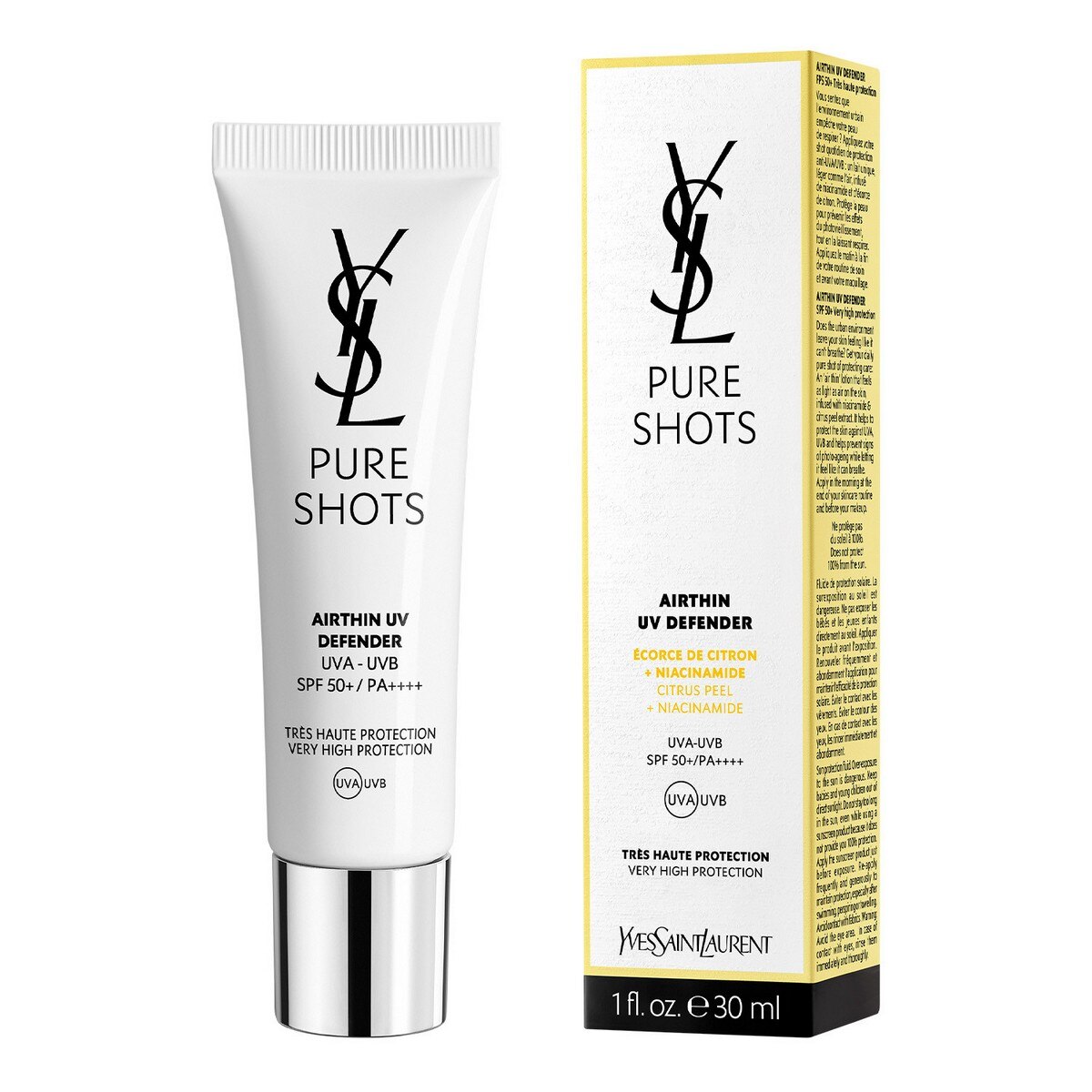 Protetor Pure Shots Airthin UV Defender SPF 50+ - 30 ml 2