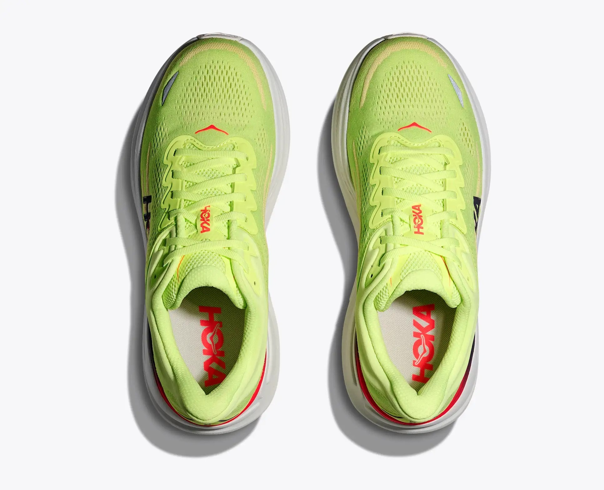 Sapatilha de Running de Homem BONDI 9 Amarelo-néon-4