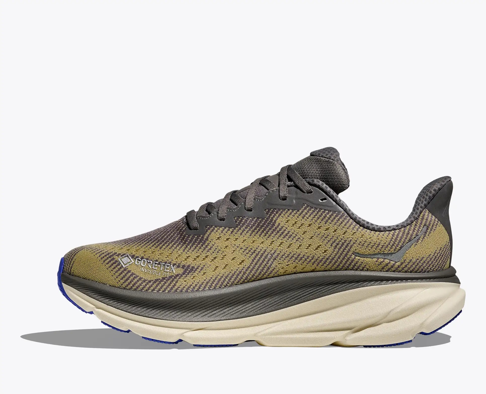 Sapatilha de Running de Homem CLIFTON 9 GTX Cinzento e castanho-2