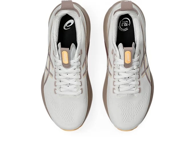 Sapatilhas de Running de Mulher Gel-Kayano 32 Branco / Laranja-5