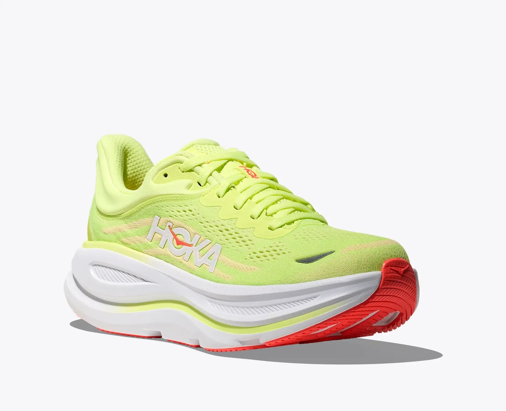 Sapatilha de Running de Mulher Bondi 9 Amarelo-néon-4
