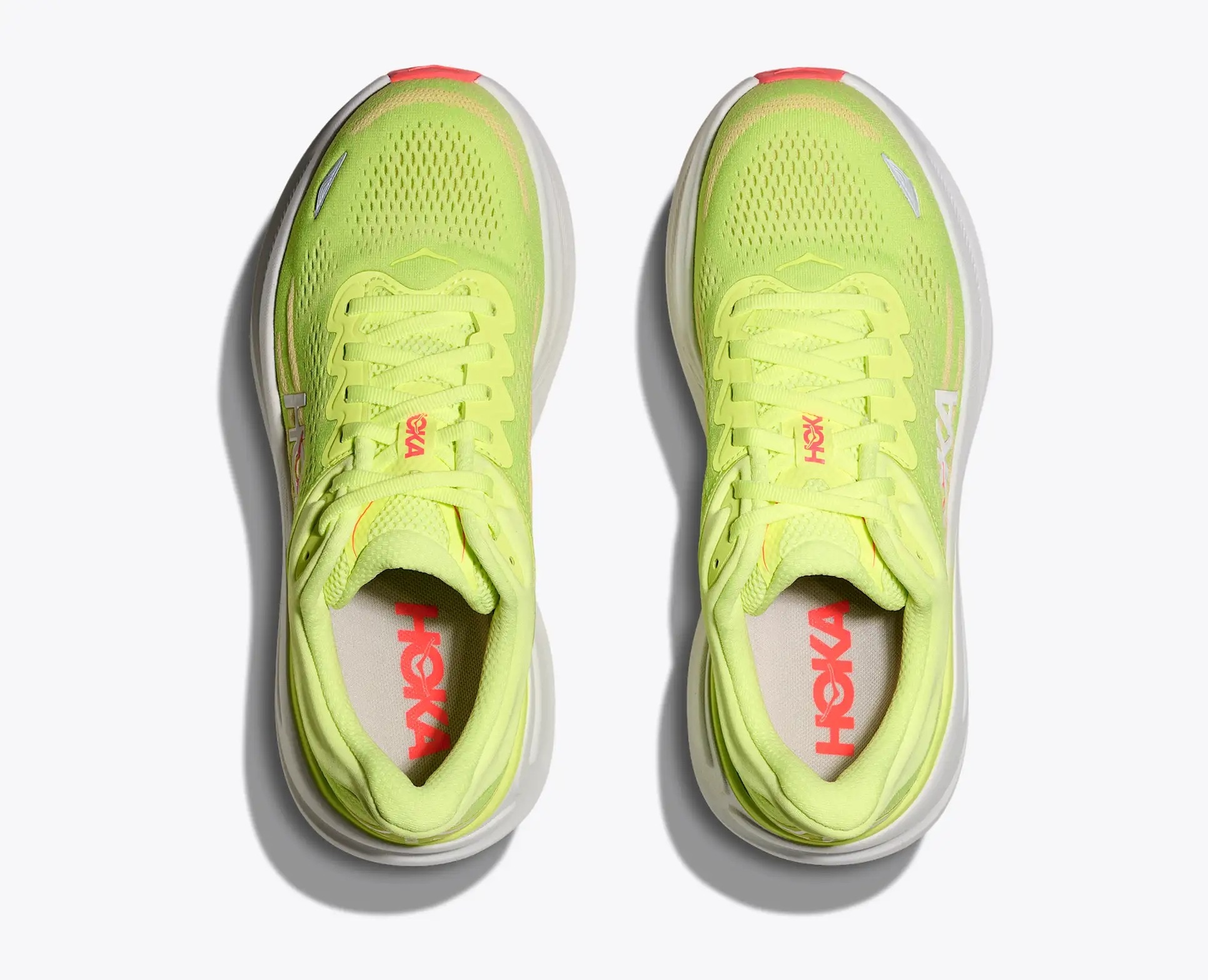 Sapatilha de Running de Mulher Bondi 9 Amarelo-néon-5