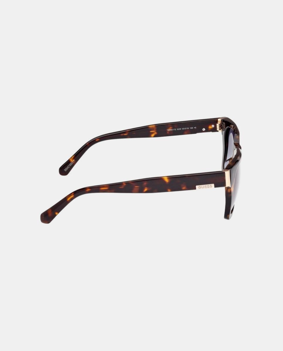 Óculos de Sol Quadrado Acetato-Havana 6