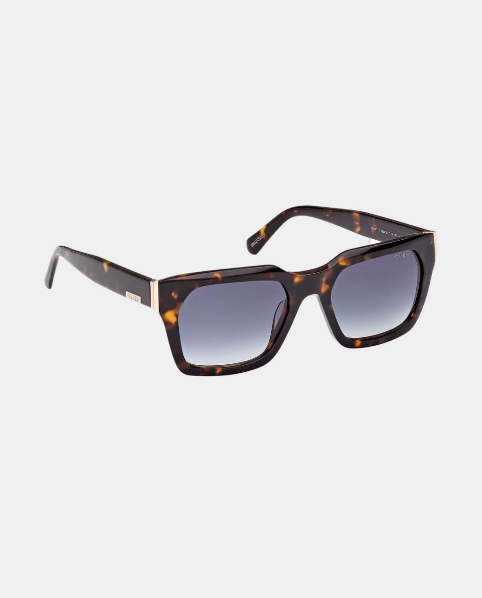 Óculos de Sol Quadrado Acetato-Havana 7