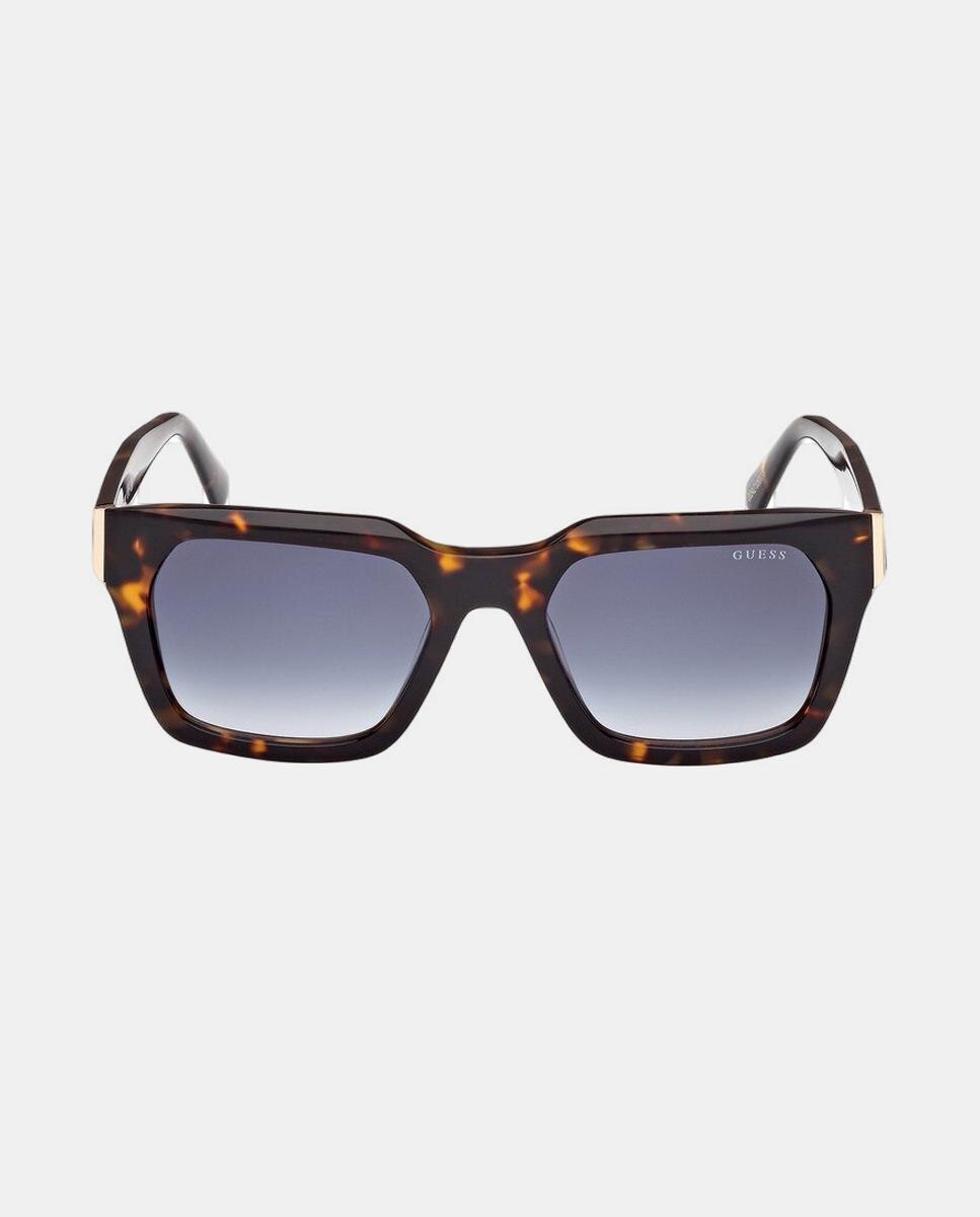 Óculos de Sol Quadrado Acetato-Havana 8