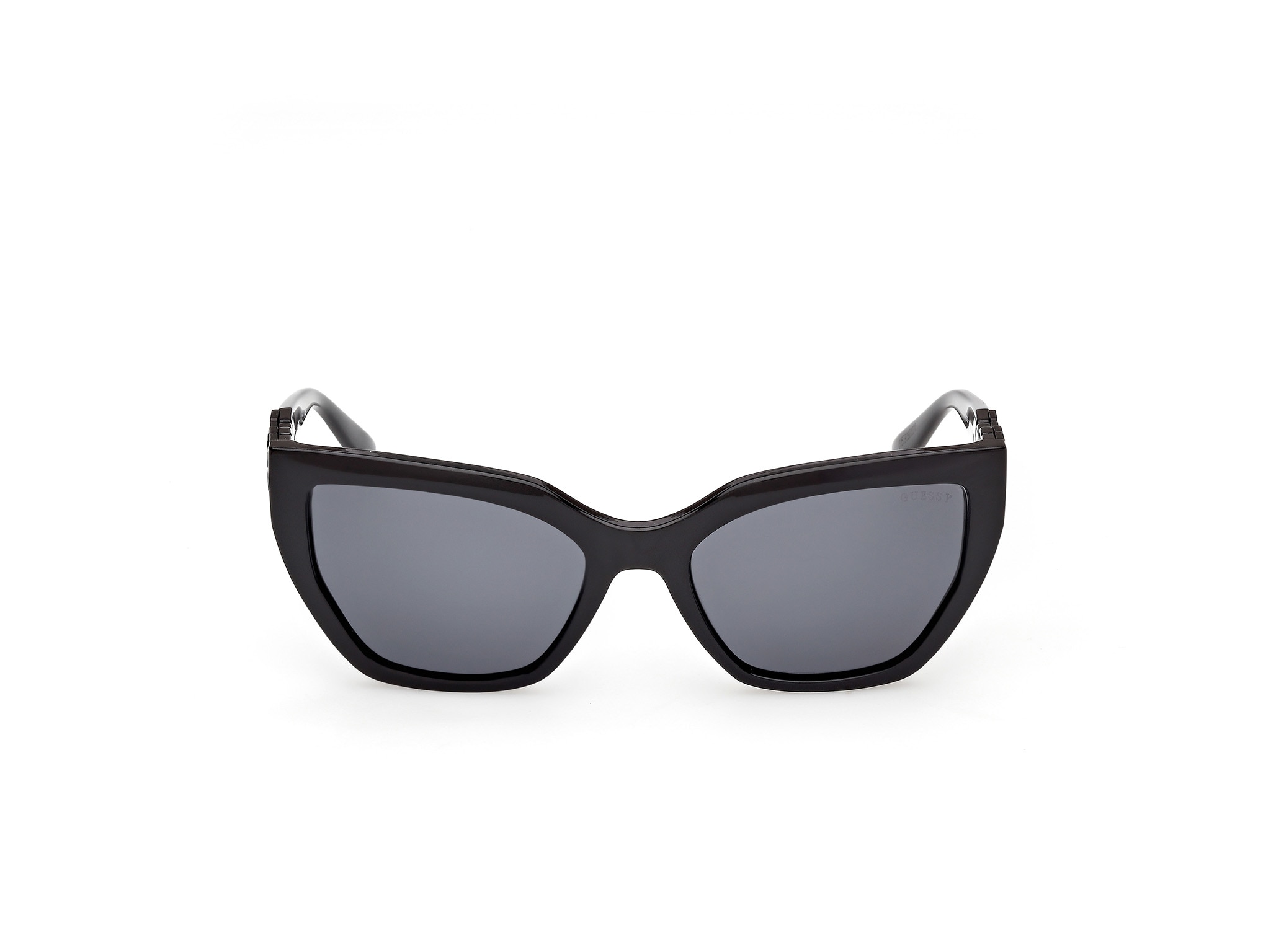 Óculos de Sol Olho de Gato Preto Brilhante com Lentes Polarizadas 8