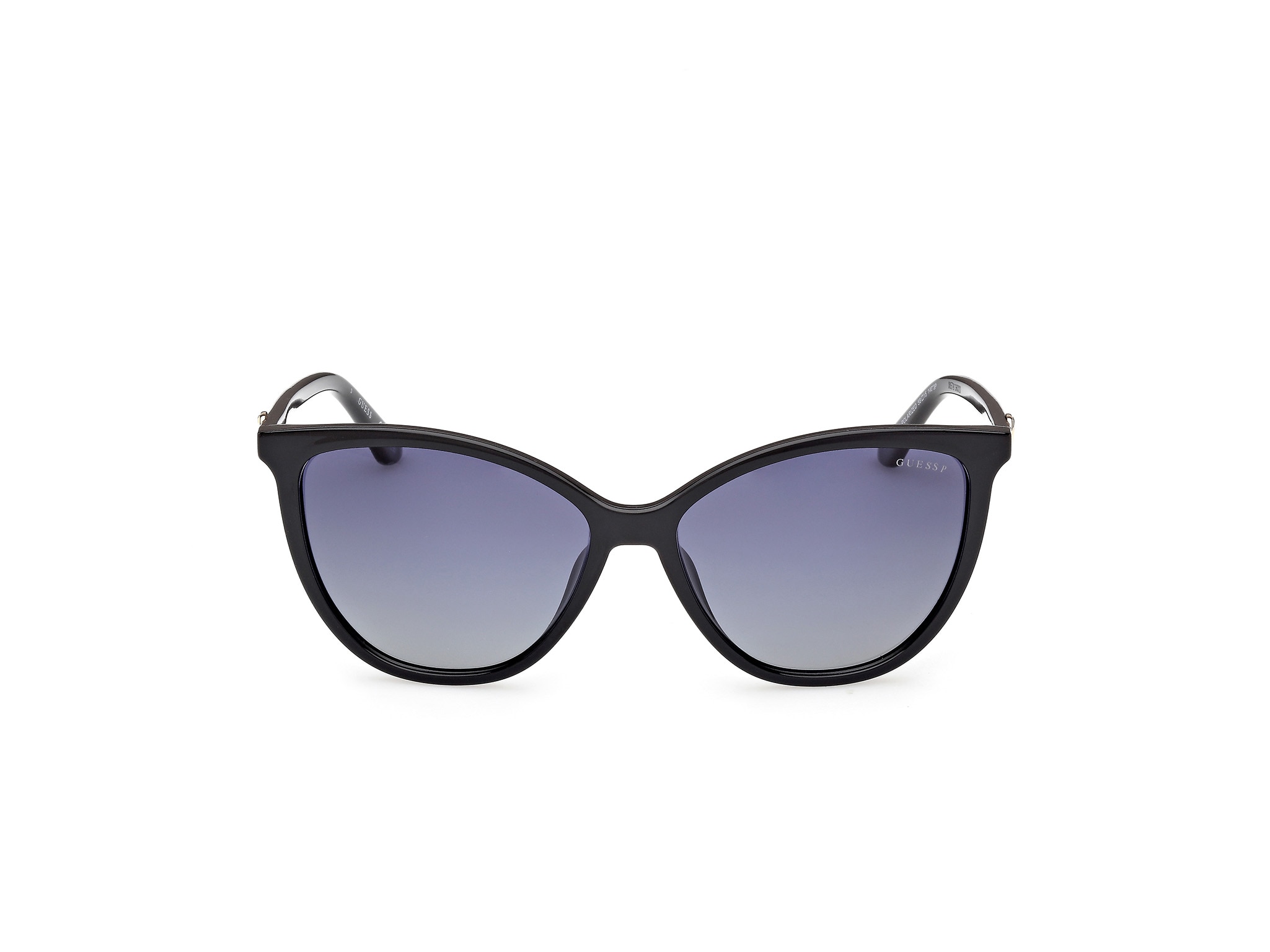 Óculos de Sol Olho de Gato Preto Brilhante com Lentes Polarizadas 8