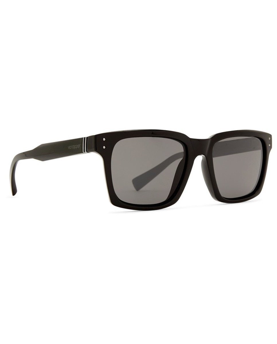 Óculos de sol unisexo com armação em Black Gloss com lentes Grey 1