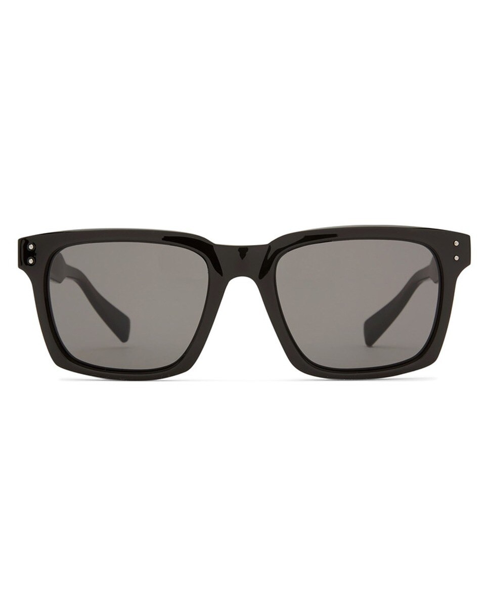 Óculos de sol unisexo com armação em Black Gloss com lentes Grey 2