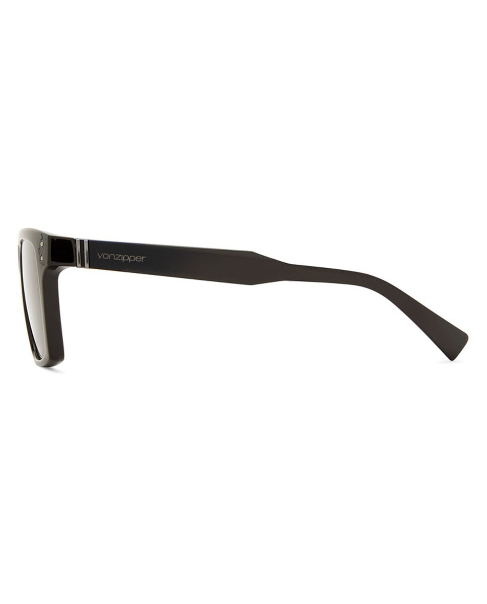 Óculos de sol unisexo com armação em Black Gloss com lentes Grey 4