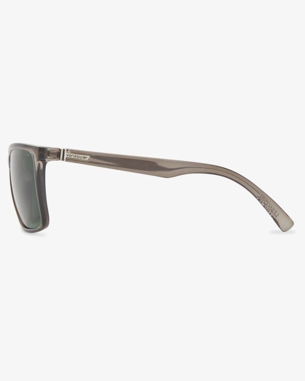 Óculos de Sol Unissexo com Armação em Cinza Vintage Transparente com Lentes Verde Vintage 4