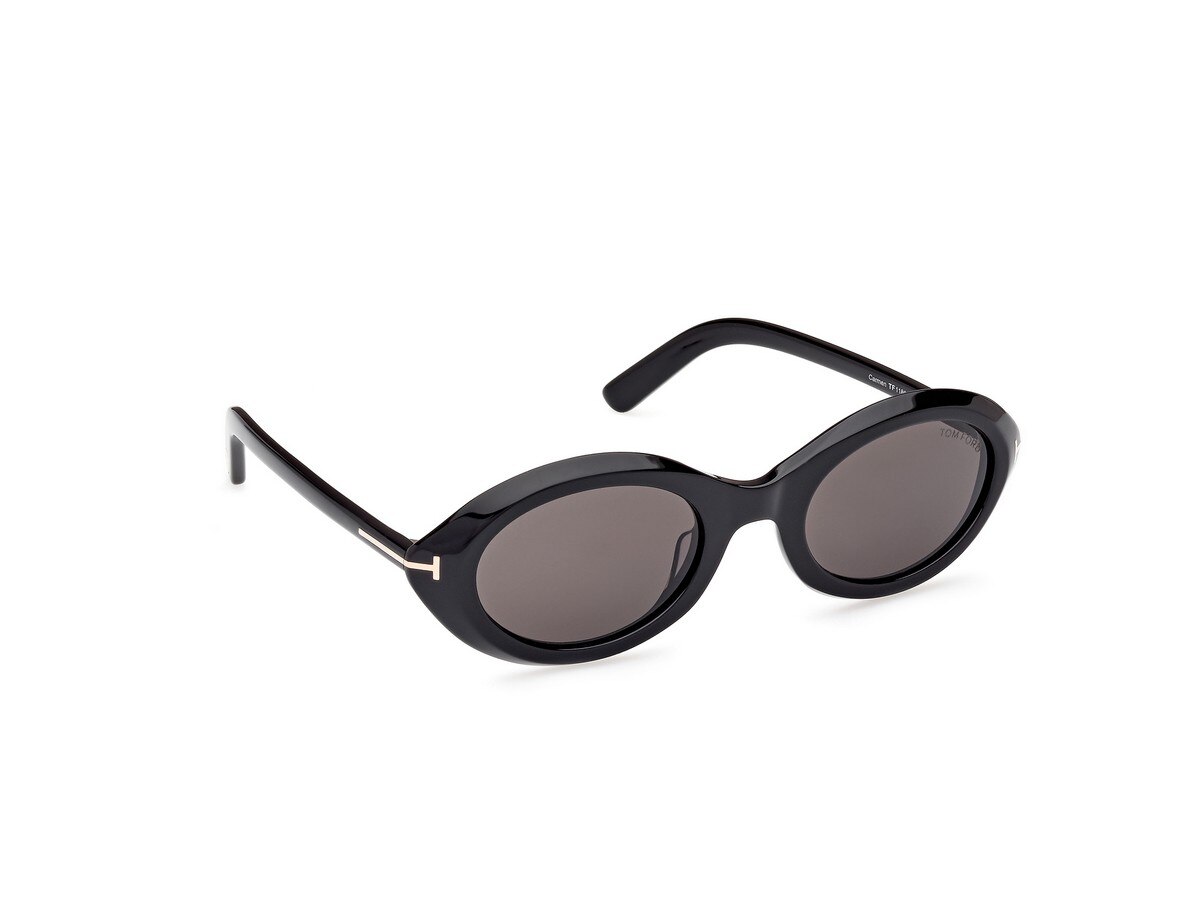 Óculos de Sol Oval em Massa - Preto 7