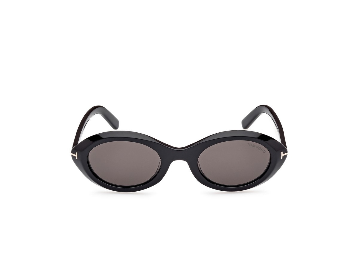 Óculos de Sol Oval em Massa - Preto 8