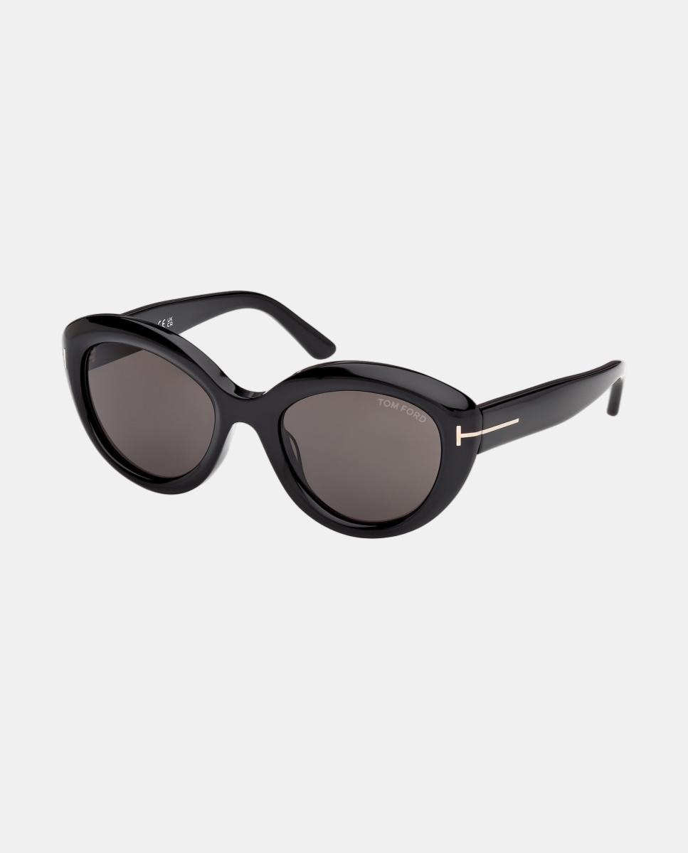 Imagem 0 de Óculos de sol gato pretos com lentes fumo