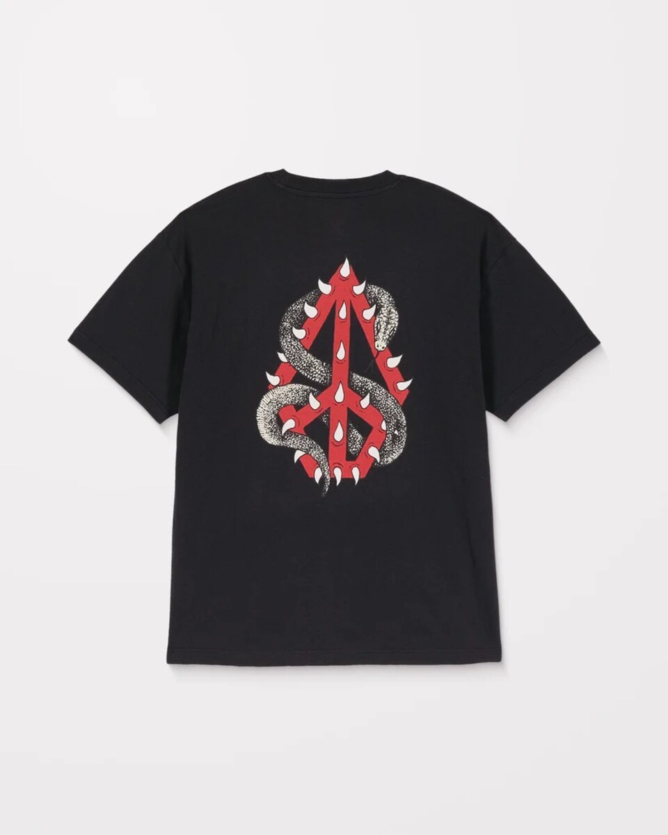 T-shirt de Homem Snake Peace - Preto 5