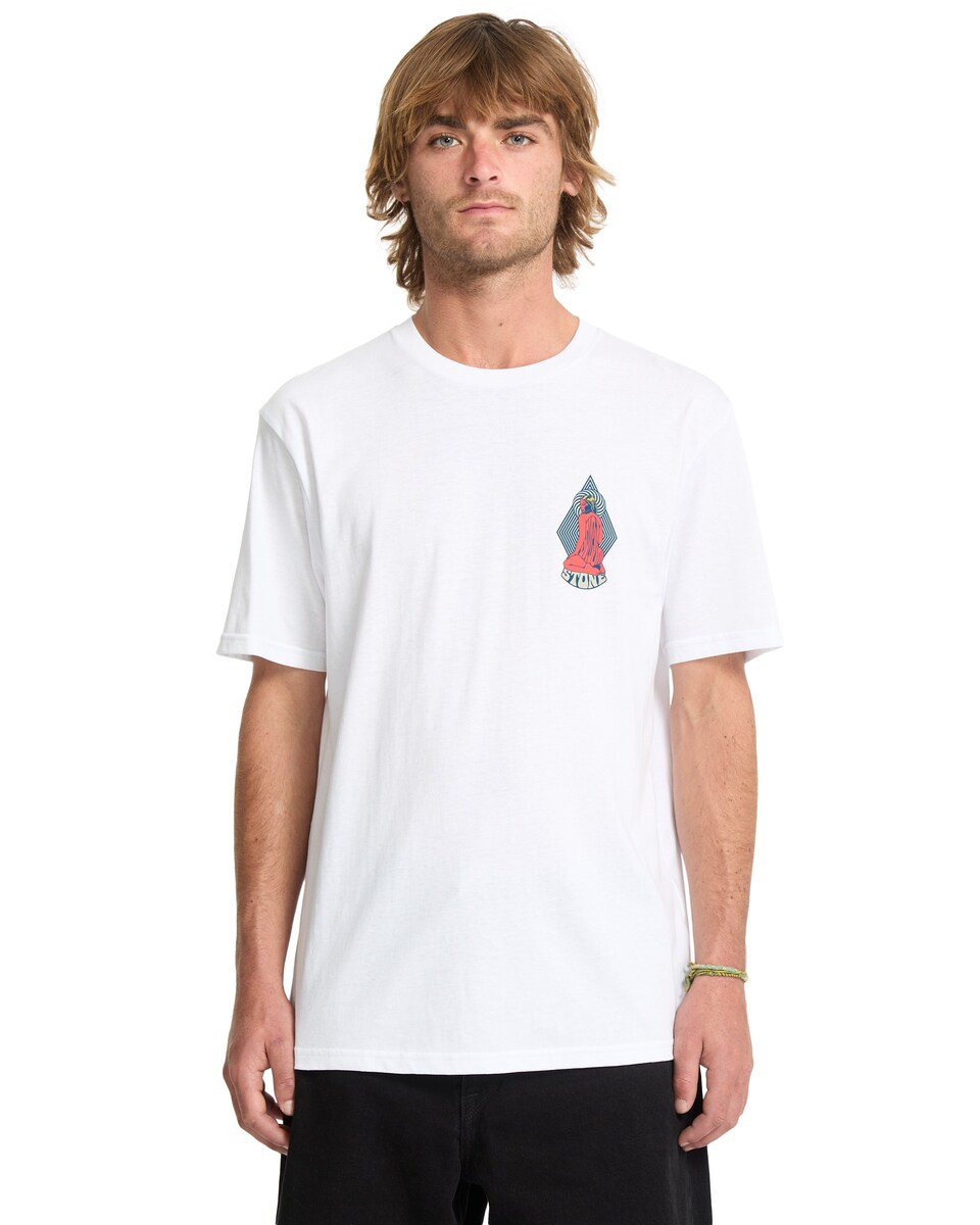 T-shirt de Homem Psychback - Branco 1