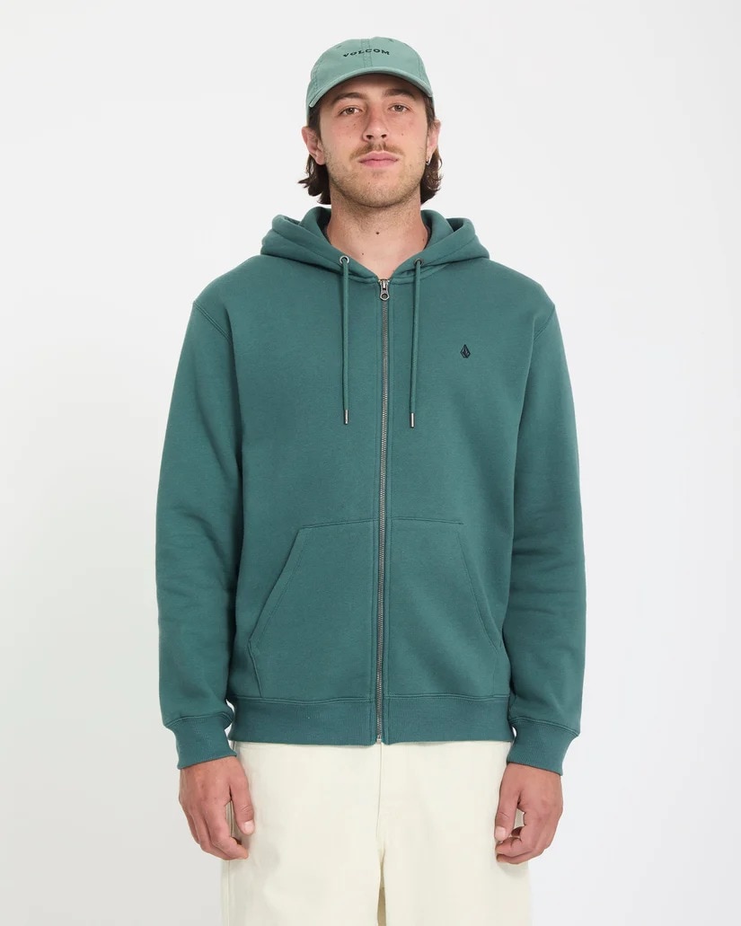 Sweat-shirt com Capuz e Fecho de Correr Single Stone 1