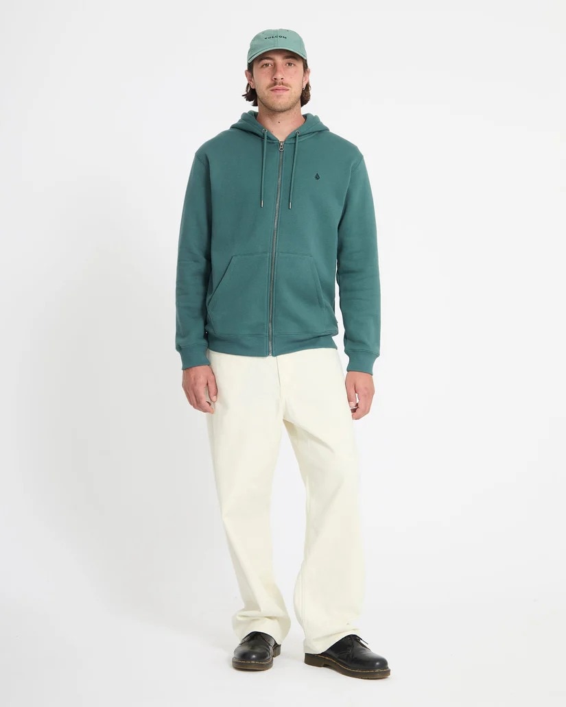 Sweat-shirt com Capuz e Fecho de Correr Single Stone 4