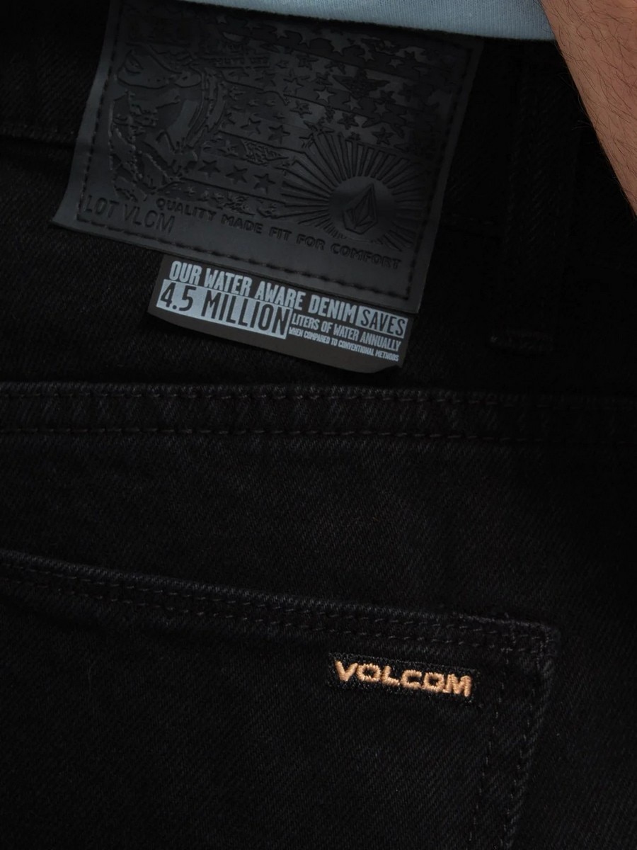Jeans Tapered Denim - Preto 4
