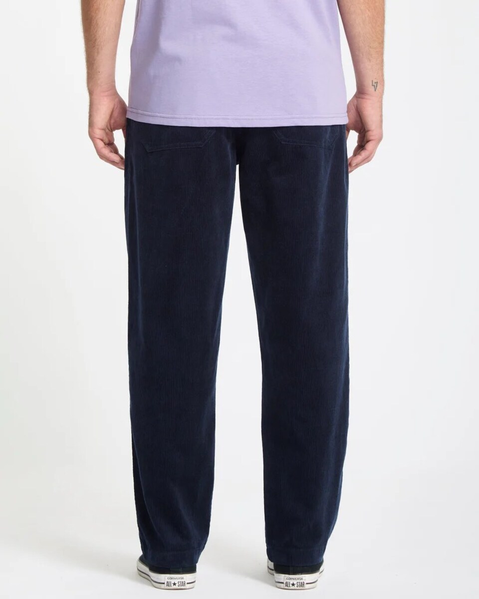 Calças de Homem com Cintura Elástica - Azul Marinho 3