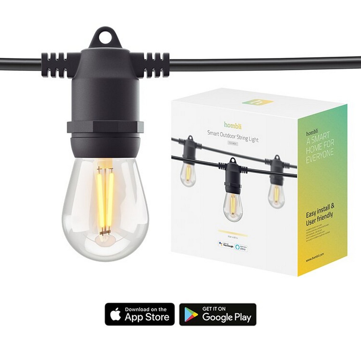 EXTERIOR - FITA ILUMINAÇÃO INTELIGENTE - 5 M 2