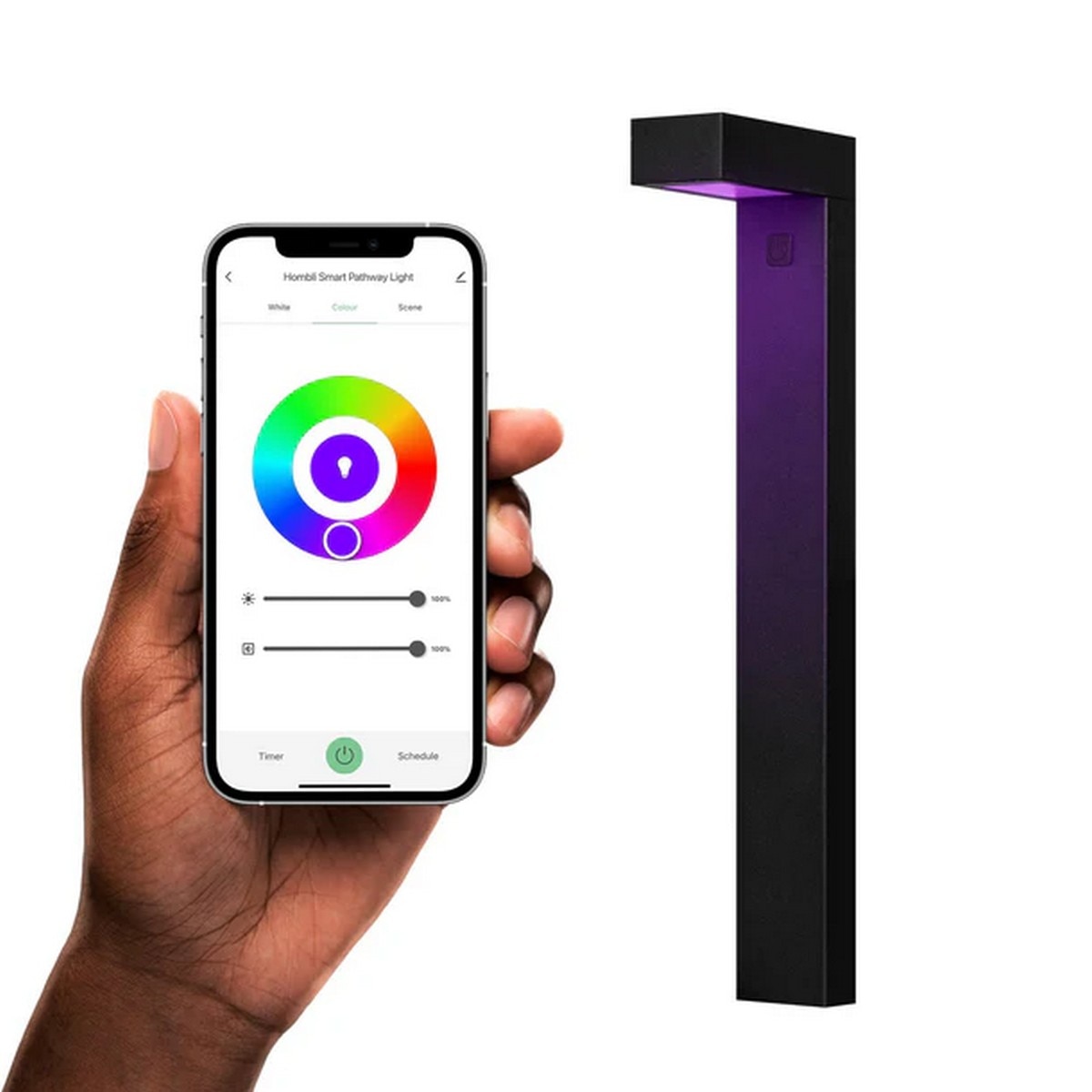 Iluminação Inteligente Caminho para Exteriores 6