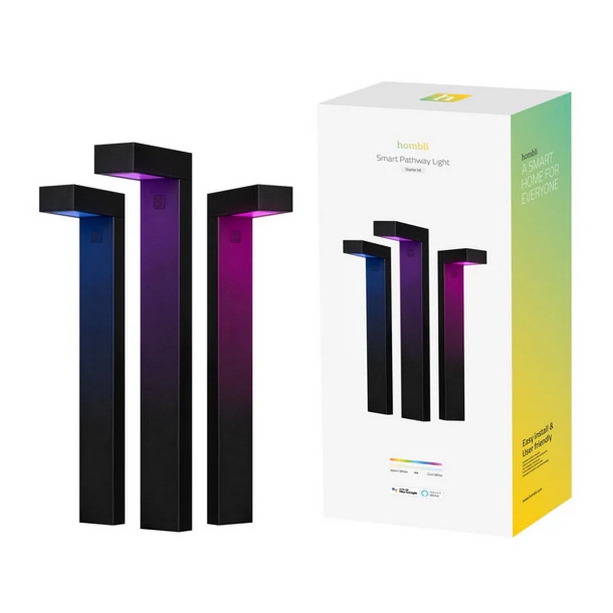 Kit de Iluminação Inteligente Caminho para Exteriores 4