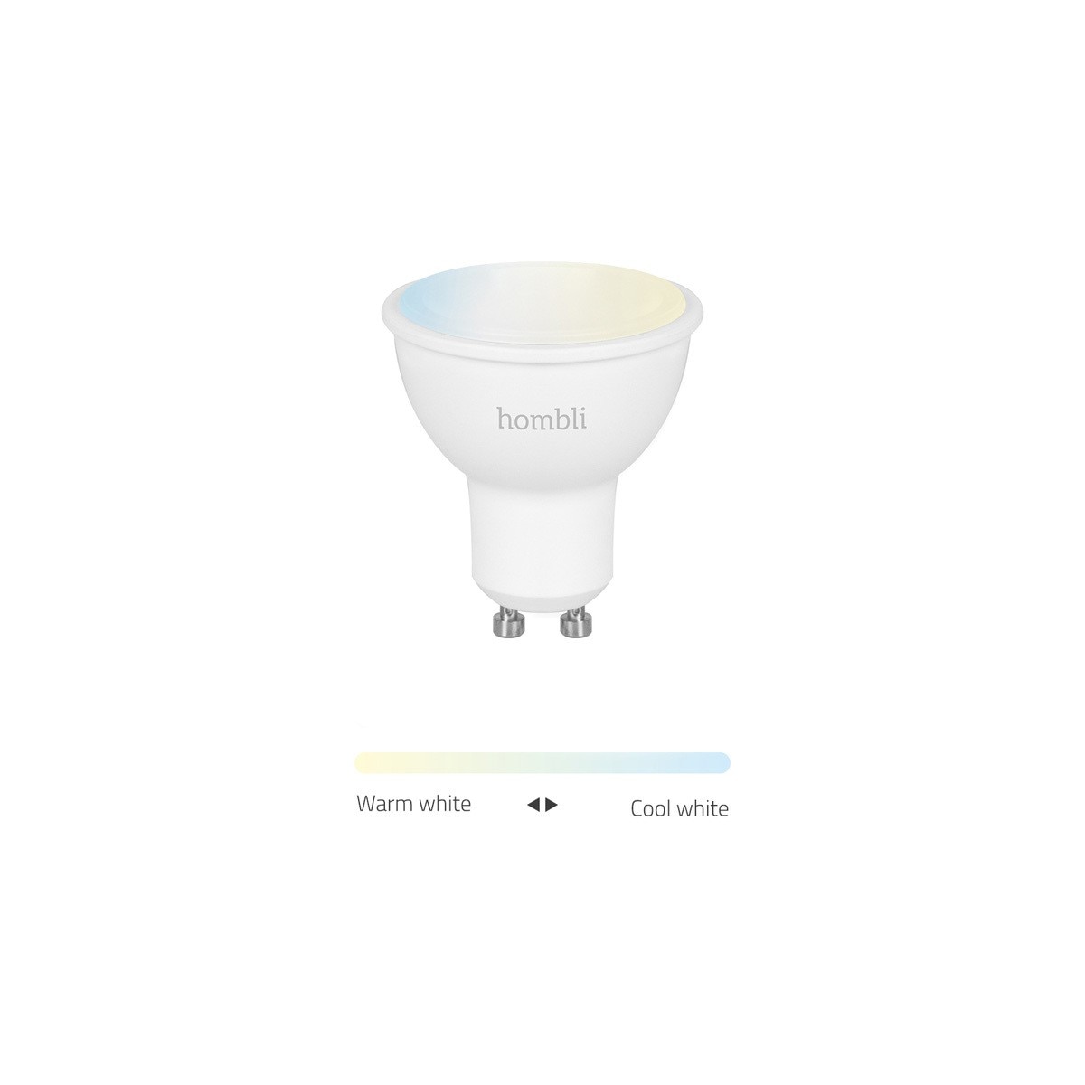 Foco Inteligente 4,5 W CCT Pack 1+1 2