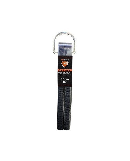 Atacadores Stretch - 90 cm 35" - Preto 1