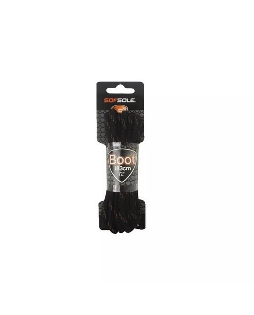 Imagem 0 de Atacadores Encerados Boot - 183 cm 72" - Preto