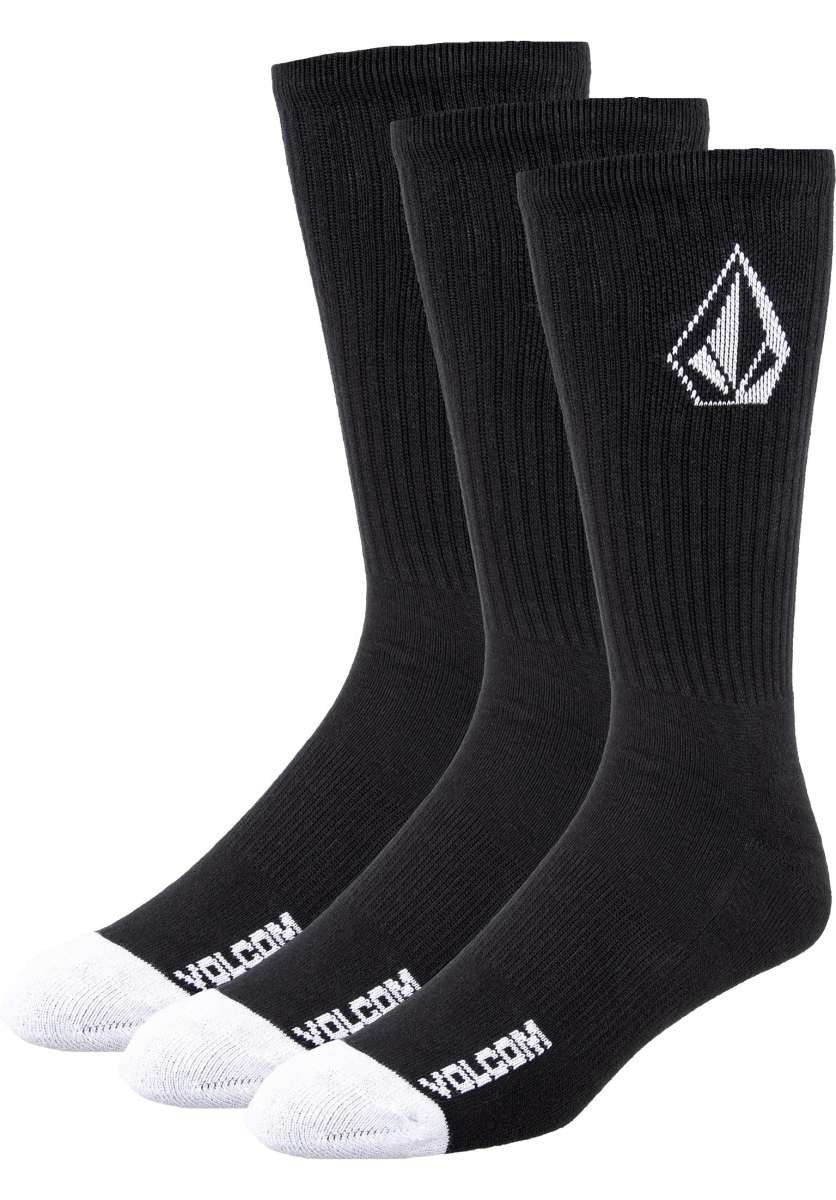Imagem 0 de Meias Full Stone Sock - White - 3 Pack