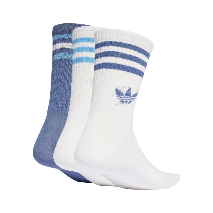 Pack de 3 Pares de Meias Unissexo Adicolor Azul-2