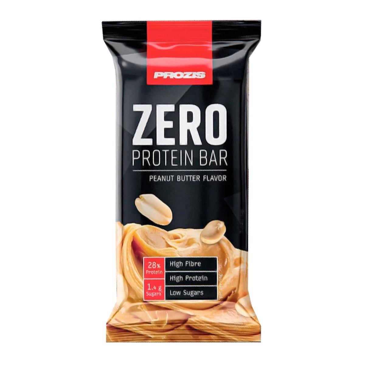 Imagem 0 de Zero Protein Bar 40 g - Baixo Teor de Açúcares Sabor Manteiga de Amendoim
