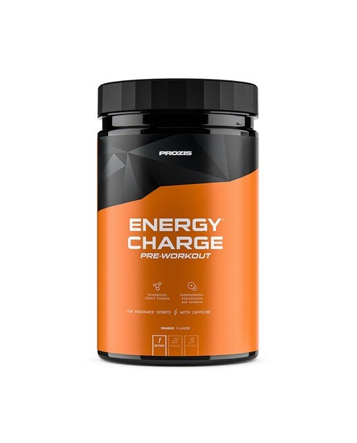 Energy Charge - Pré-Treino 800 g Sabor Laranja 1