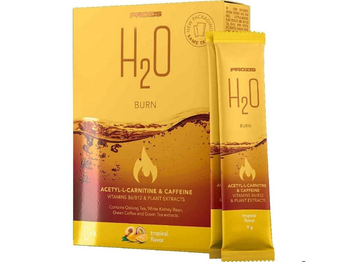 Bebida Instantânea H2o Burn Tropical - (8x9g) 1