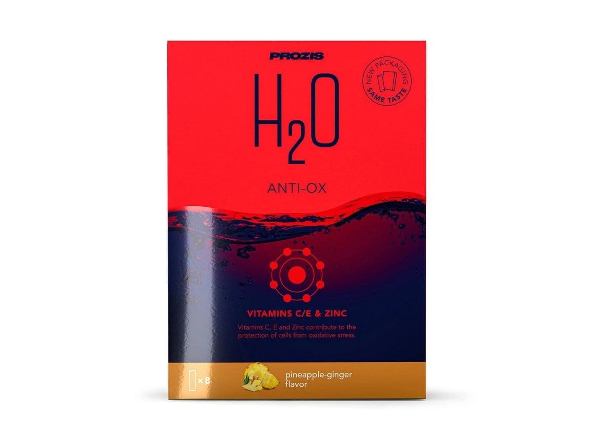 Bebida Instantânea H2o Anti-ox Ananás-Gengibre - (8x9g) 1