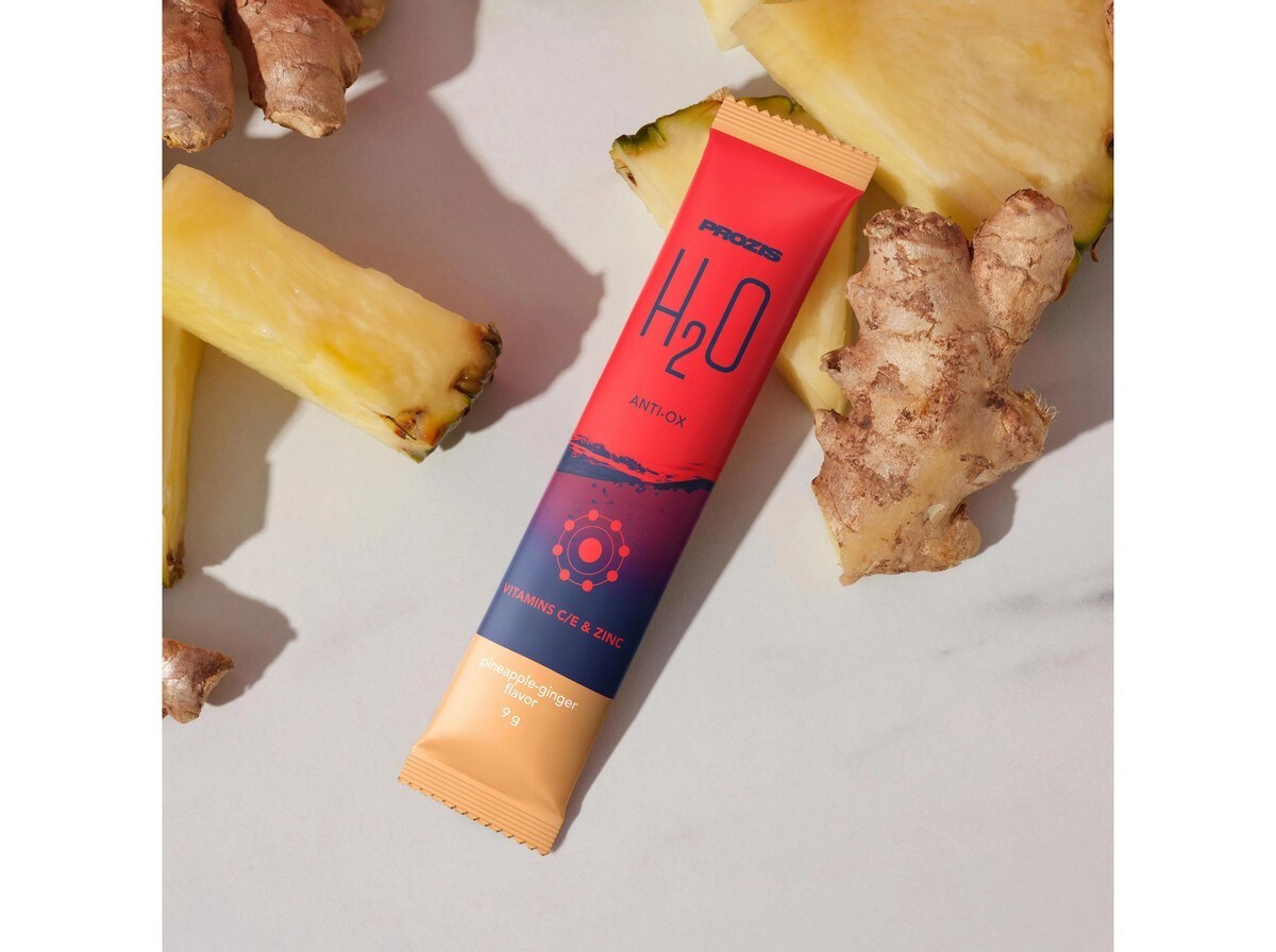Bebida Instantânea H2o Anti-ox Ananás-Gengibre - (8x9g) 2