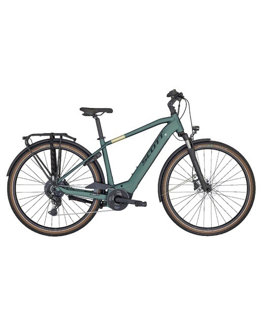 Imagem 0 de Bicicleta Elétrica Scott Sub Active Eride Men - Verde