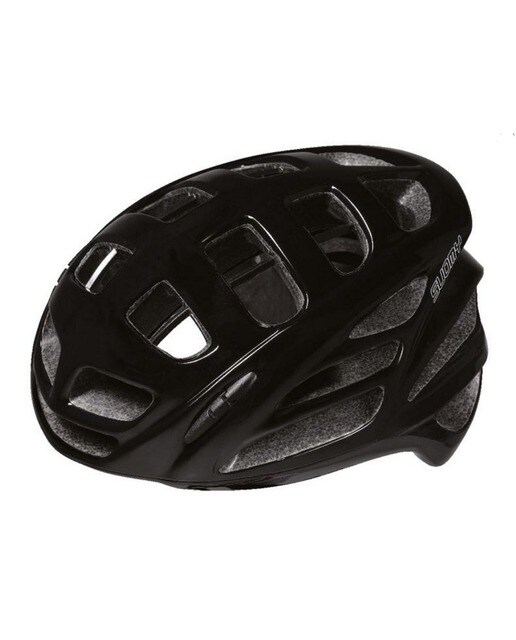 Capacete de Ciclismo First Gun Preto brilhante-1