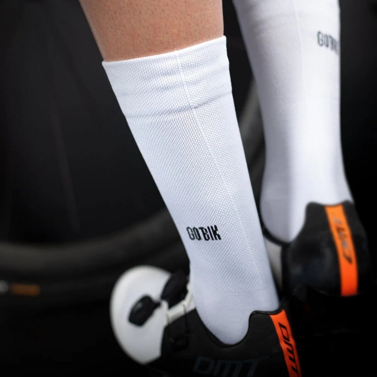 Meias de Ciclismo Unissexo  IRO 2.0 - Branco 3