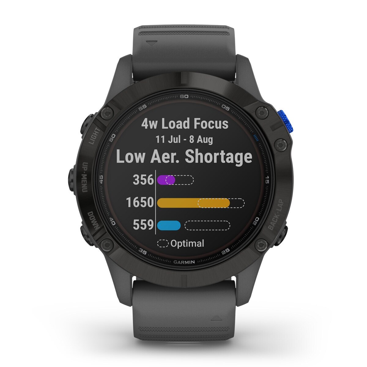 Relógio GPS Fenix 6 Pro Solar Preto / Cinzento-2