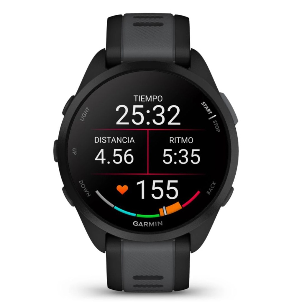 Relógio Smartwatch Forerunner 165 Music Preto / Cinzento-2