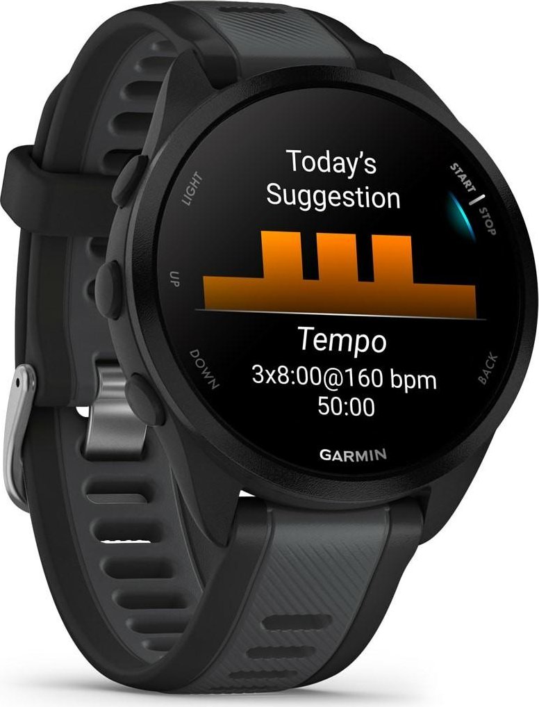Relógio Smartwatch Forerunner 165 Music Preto / Cinzento-3