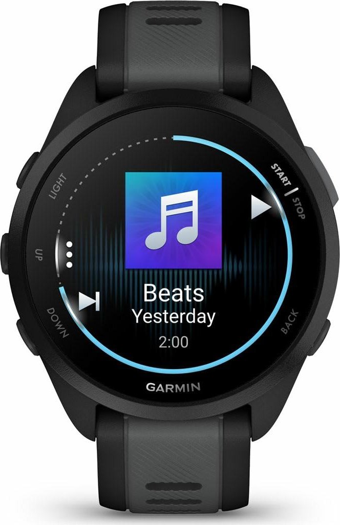 Relógio Smartwatch Forerunner 165 Music Preto / Cinzento-4