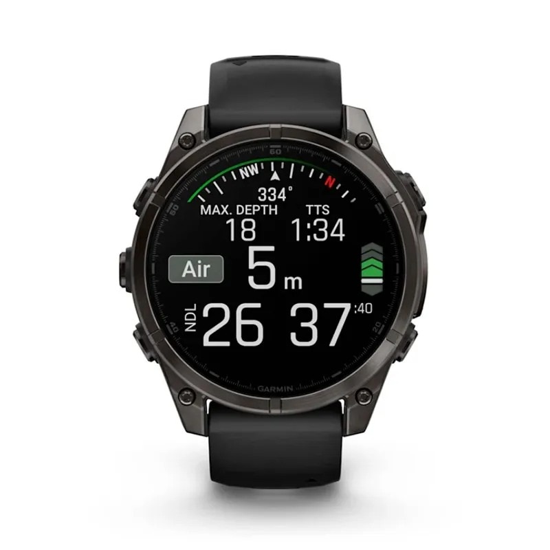 Imagem 0 de Relógio Smartwatch Fenix 8 Zafiro Amoled, DLC - 47 mm