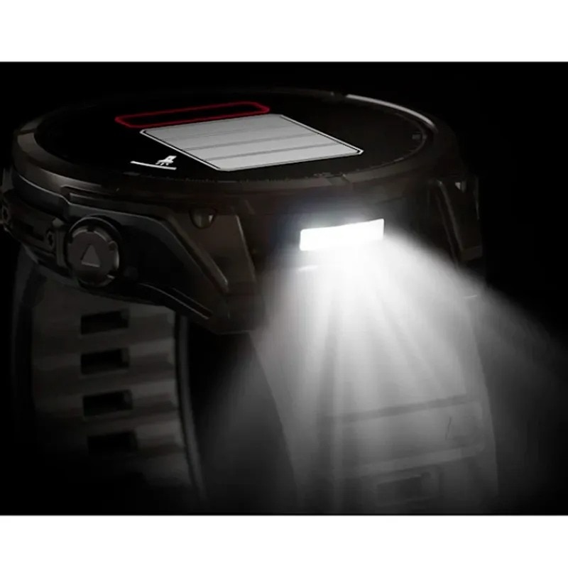 Relógio Smartwatch Fenix 8 Zafiro Amoled, DLC - 47 mm Cinzento carvão-8